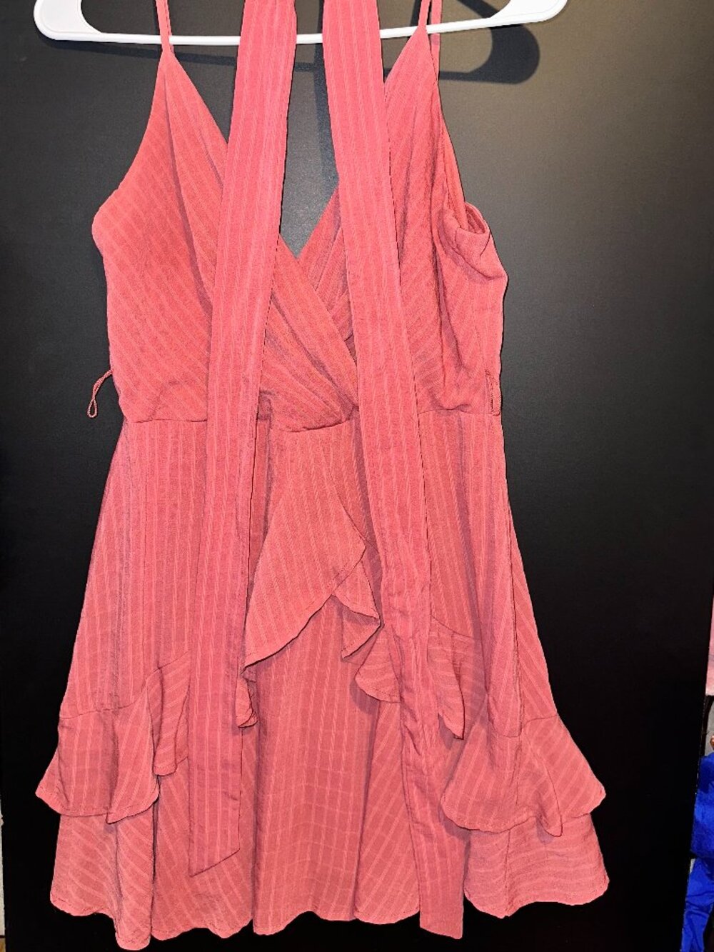 Pink 2 piece Dress with matching belt